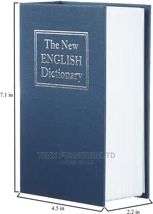 Book Safe- Key Lock