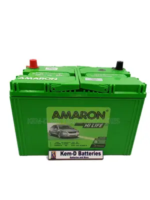 17 Plates Amaron Battery 12v90ah 105d31 - Free Delivery