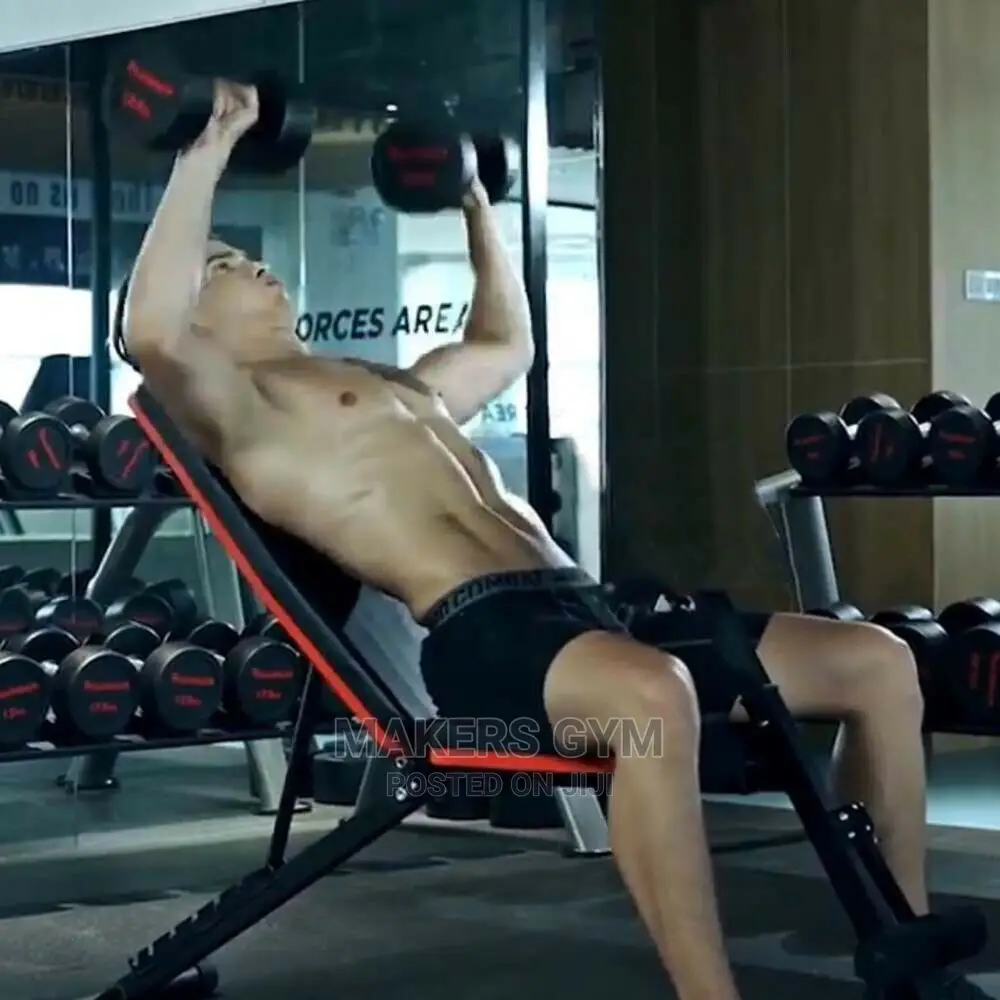Foldable Weight Bench Heavy Press Workout