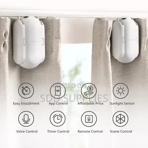 Smart Curtain Robbot Bot Voice and Phone Control