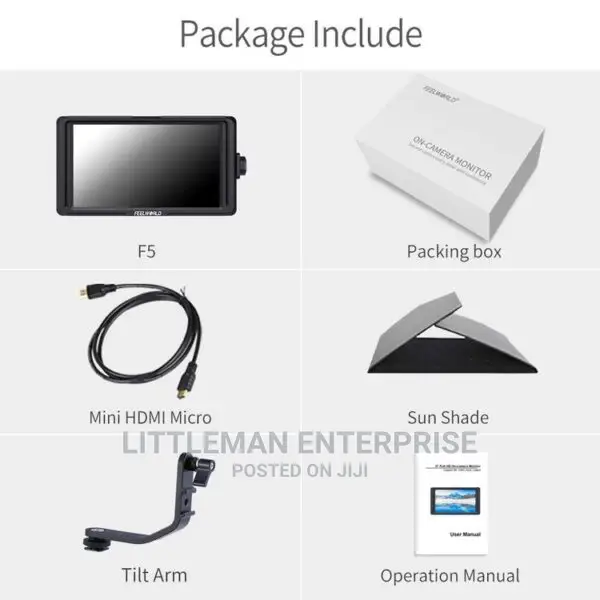 Camera Video Field Monitor Screen