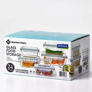 Member's Mark 24_piece Glass Food Storage Set by Glasslock