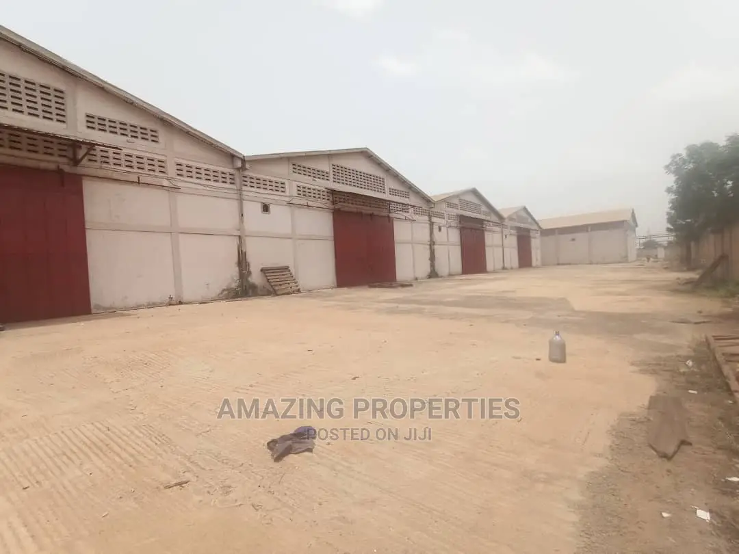 For Sale on 5 Acres 4000sqm Warehouse Tema Industrial