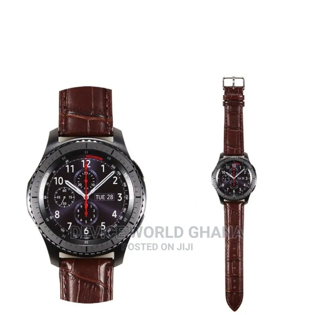 Crocrodile Pattern Strap 4 Samsung Watch Huawei Watch Amazfi