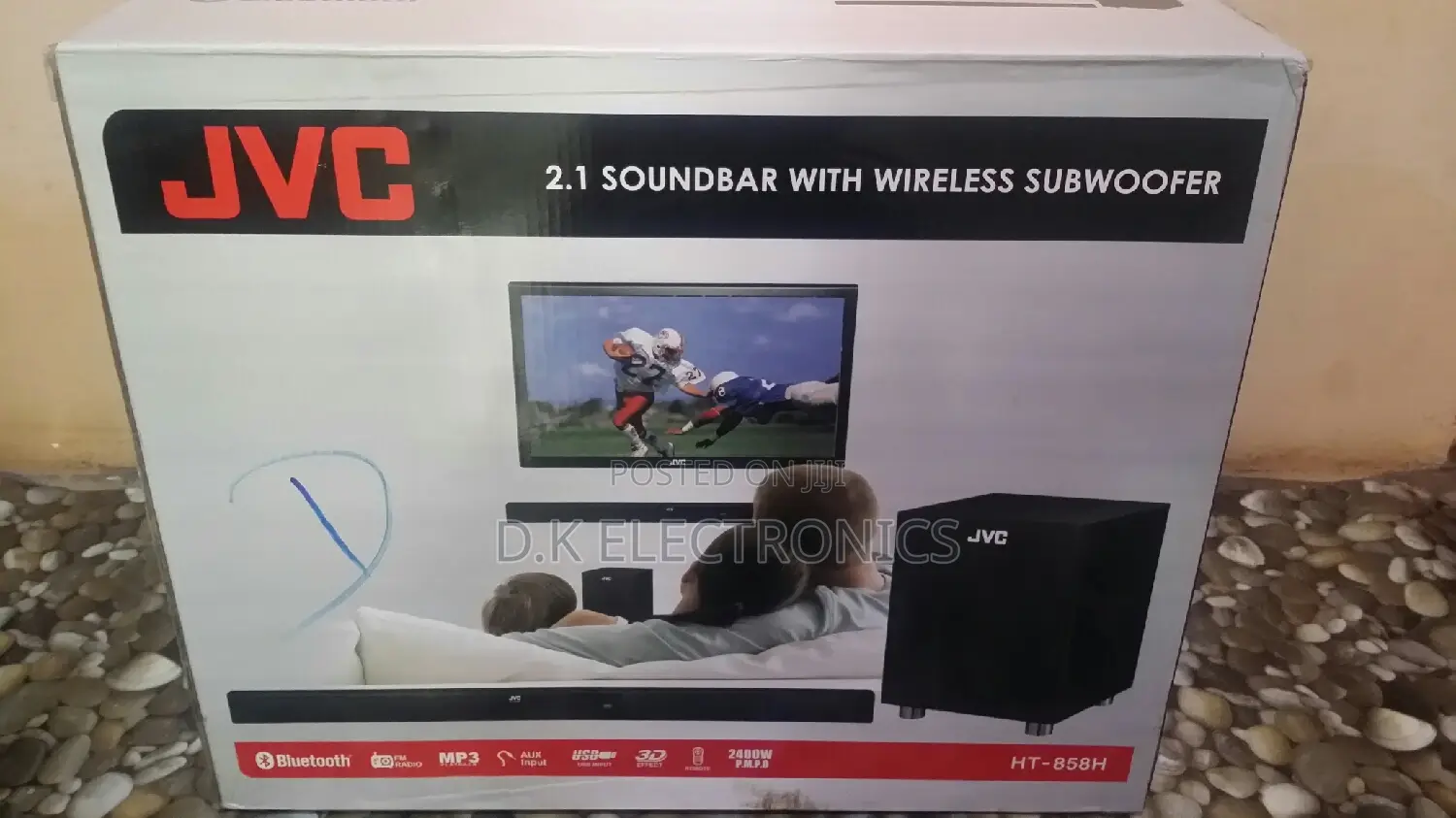2026 JVC Soundbar With Wireless Subwoofer