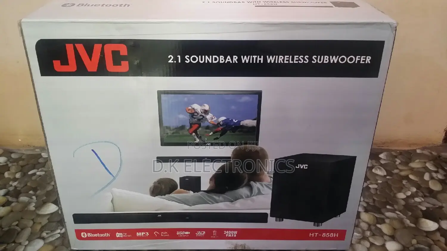 2026 JVC Soundbar With Wireless Subwoofer