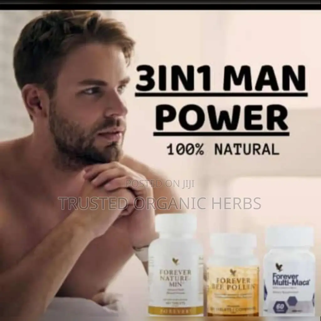 Forever Living 3in1 Man Power Pack Sexual Seakness Solution