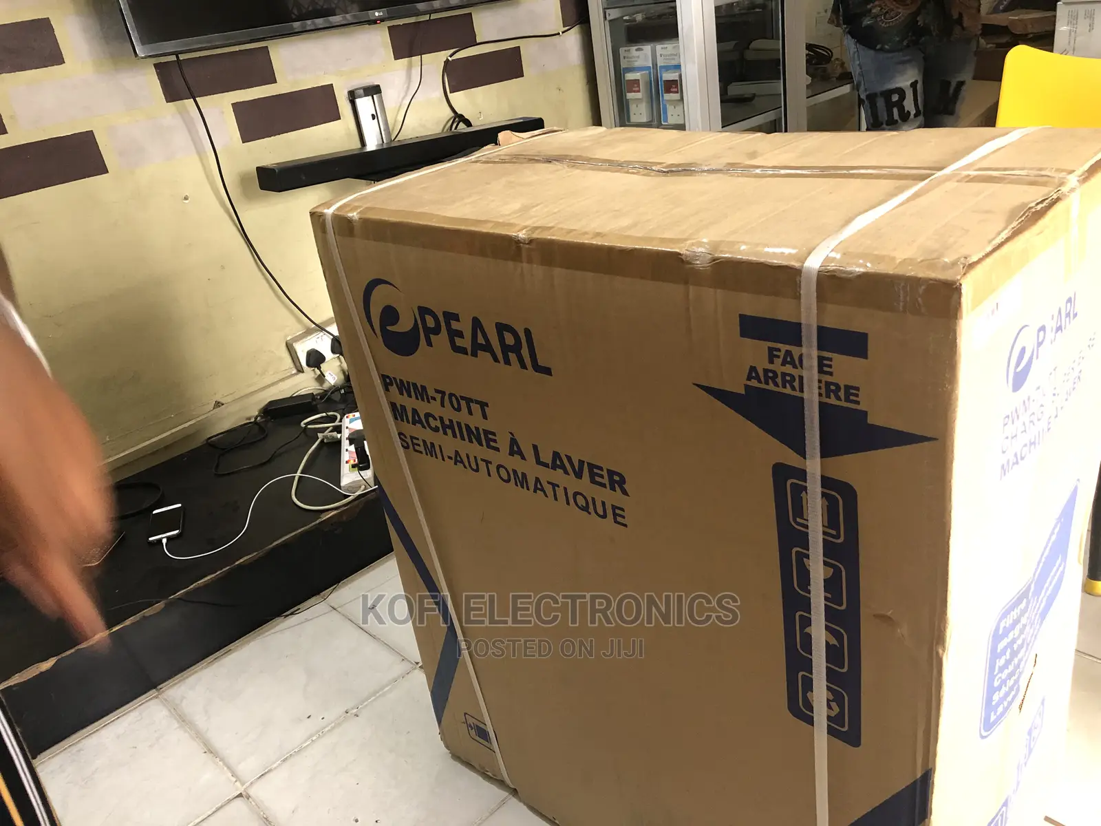 Magic Cleaning Filter Pearl Twintub Semiauto Washing Machine