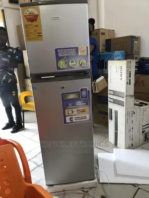 Powerful 166L Nasco NASF2-22 Double Door Top Mount Fridge