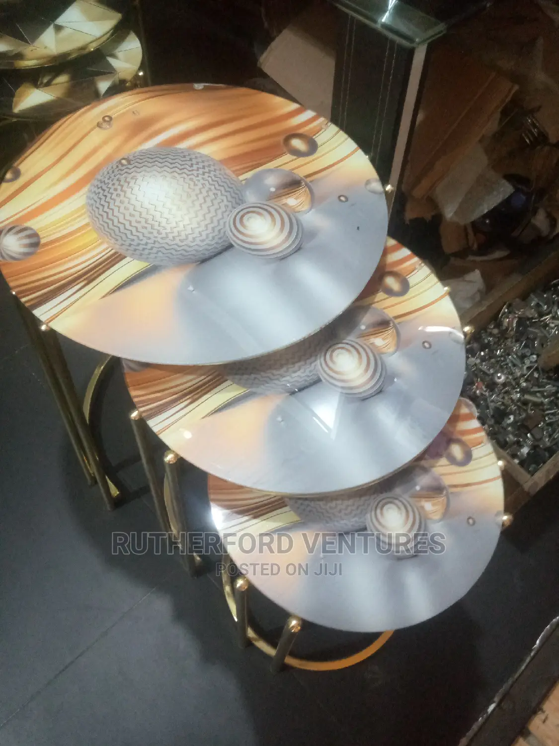 Center Table With Two Coffee Table