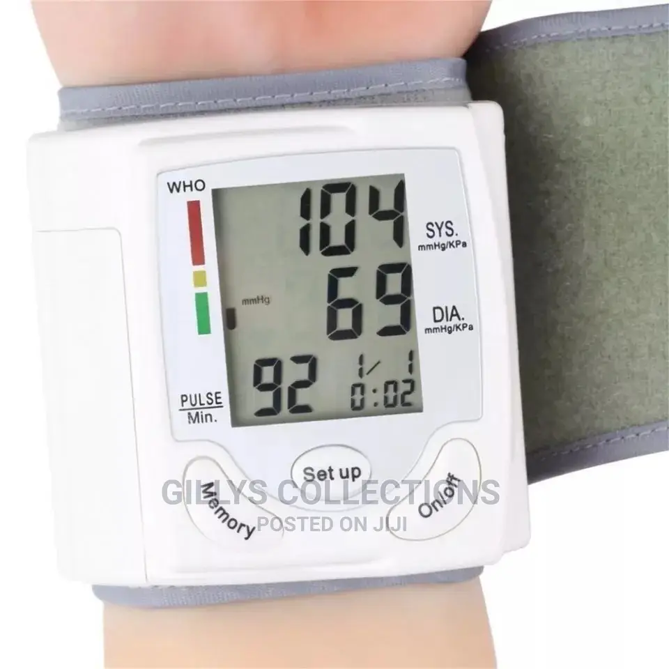 Wrist Blood Pressure Checker