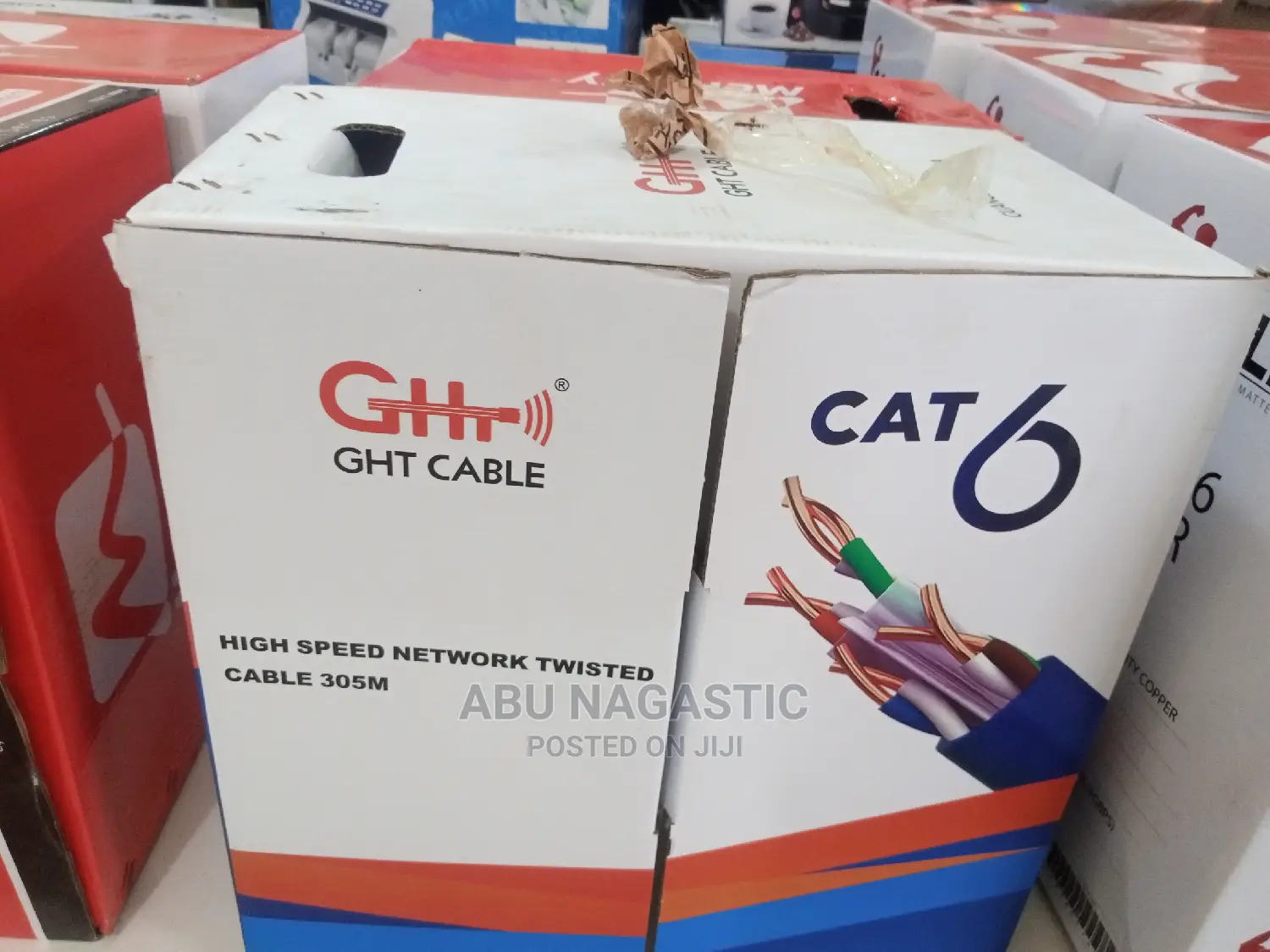 GHT Network Twisted Cat6 Cable 305M