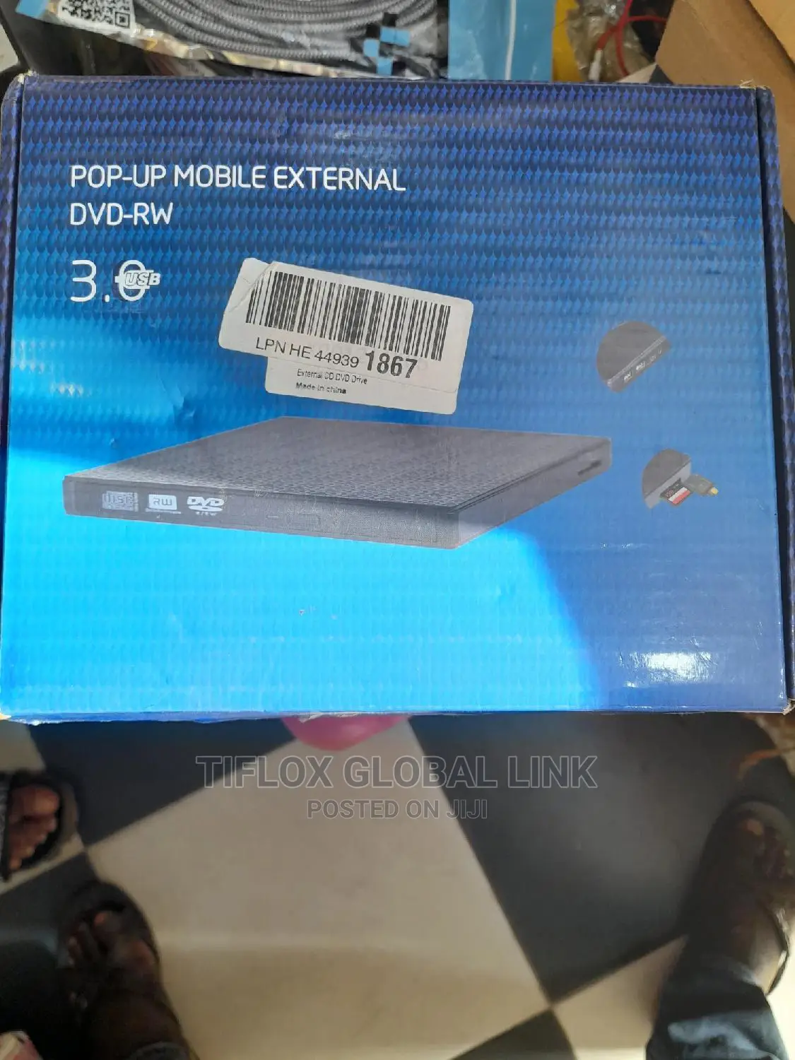 Mobile External Dvd RW With Momory Card