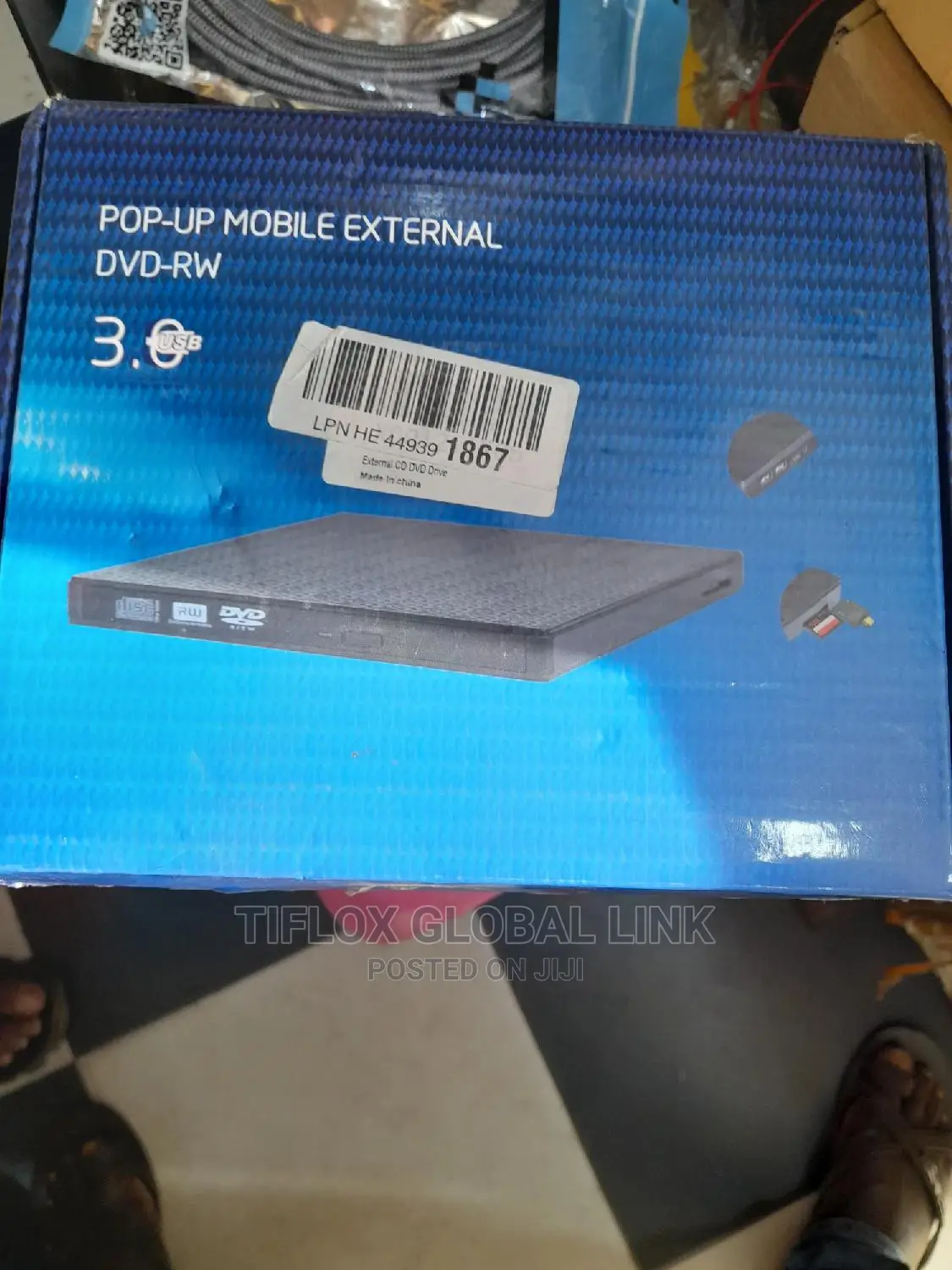 Mobile External Dvd RW With Momory Card