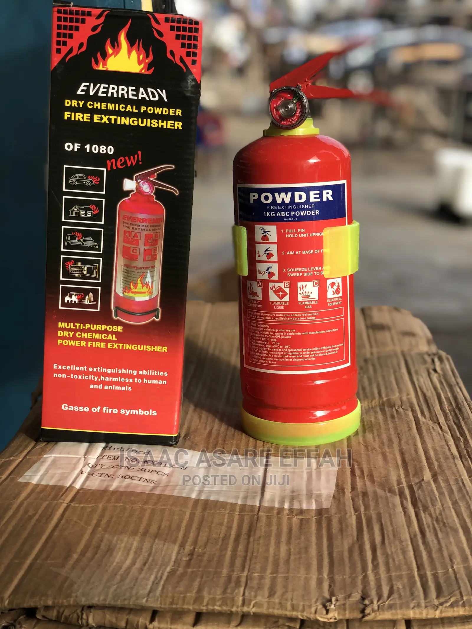 1KG Dry Chemical Powder Fire Extinguisher