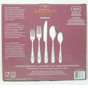 ARGENT, 20 Piece Flatware Set Stainless Steel Steel Knives
