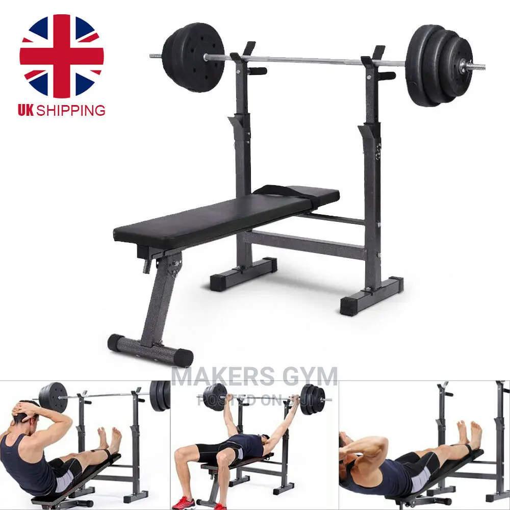Workout Bench With 20kg Weight Set