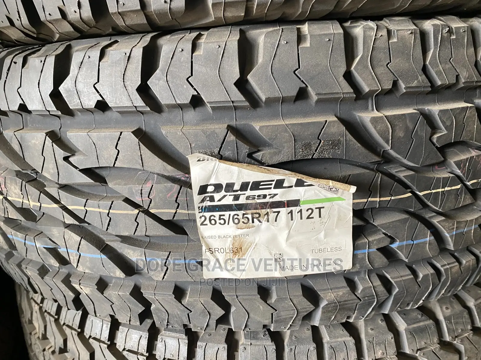 265/65r17 Bridgestone, Goodyear, Continental, Hankook Etc
