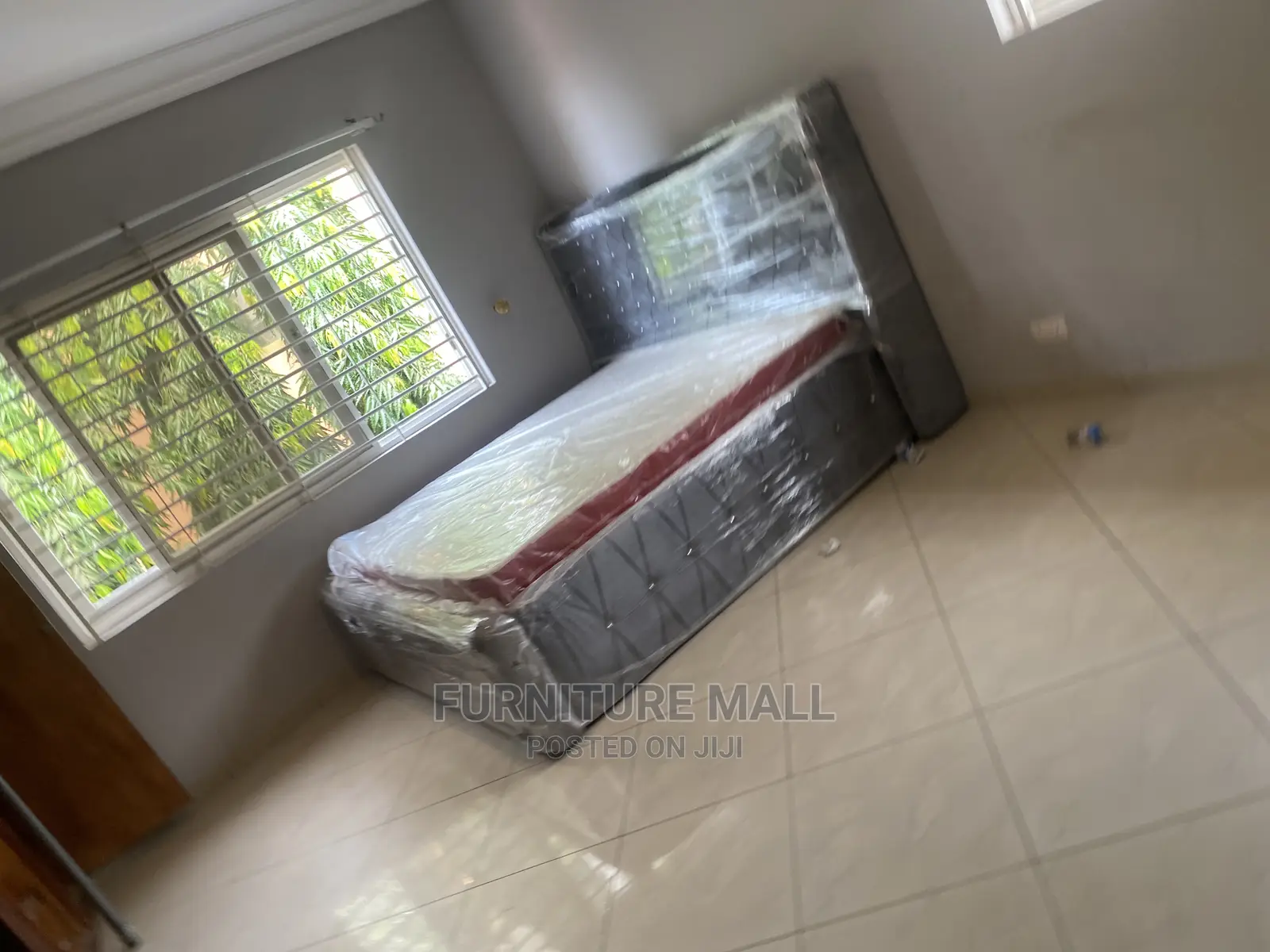 FURNITURE MALL Bed With Mattress Free Delivery