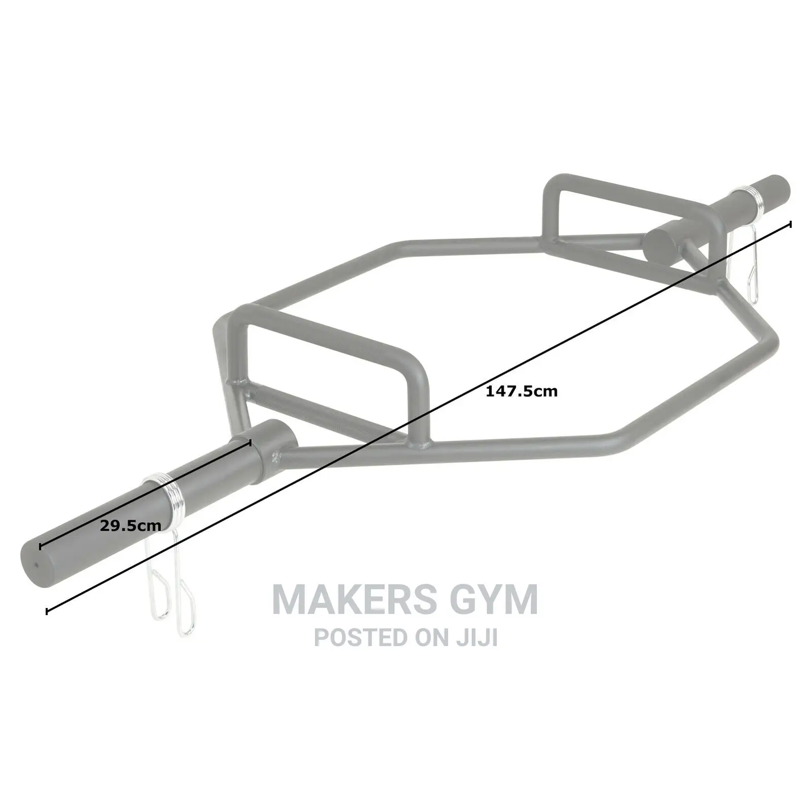 Olympic Trap Bar Spring Collars Weight/Deadlift