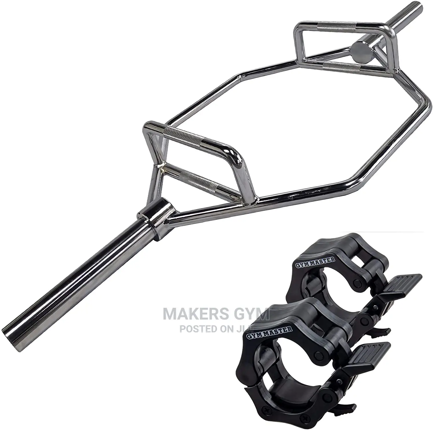 Olympic Hex Trap Deadlift Shrug Barbell Bar