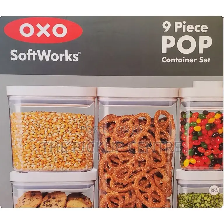 OXO 9 Piece Pop Containers