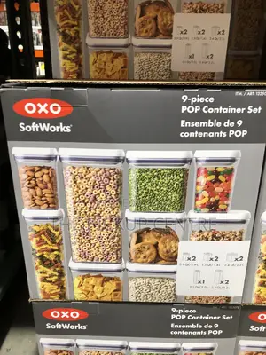OXO 9 Piece Pop Containers