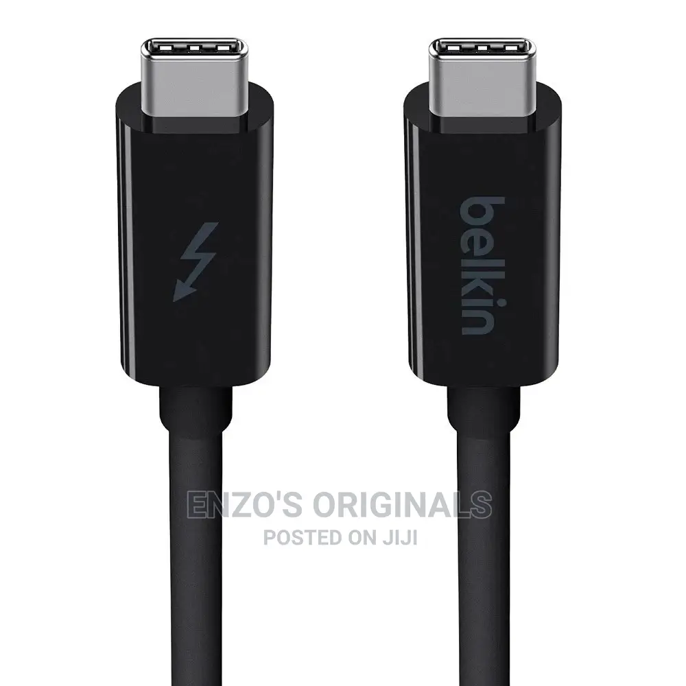 Belkin Branded Thunderbolt 3 Cable 2m Or 6.5ft 100watt