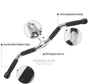 Revolving Handle Curl Press Down Bar