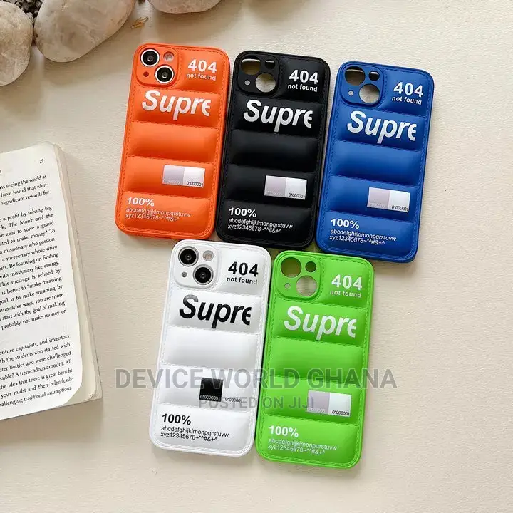 Supreme Puffer Case 4 iPhone 13promax 13p 12promax 12pro 12