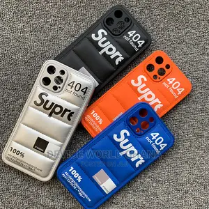 Supreme Puffer Case 4 iPhone 13promax 13p 12promax 12pro 12