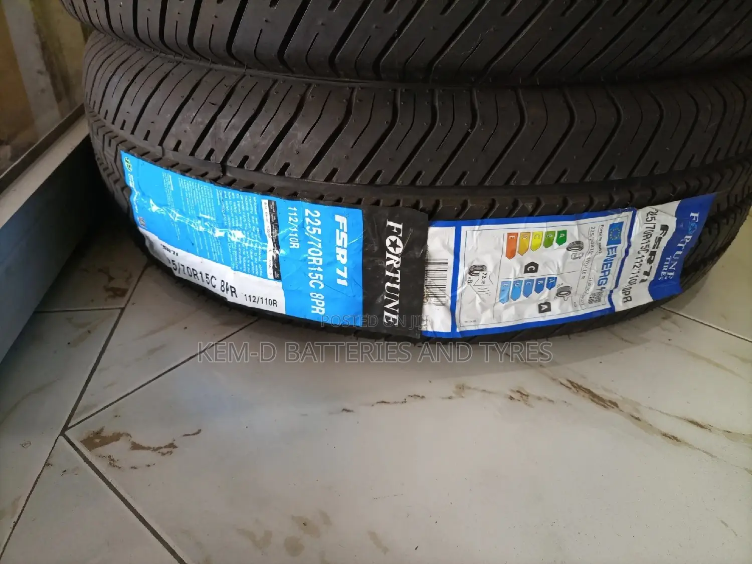 225/70r15c Brand New Commercial Tyres Tires - Free Delivery