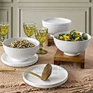 Over and Back 6-Piece Bowl and Lid/Plate