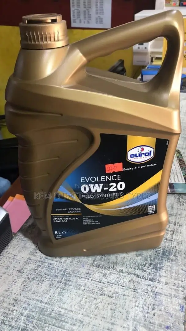 0W20 Fully Synthetic Oil 5L From Holland - We Deliver