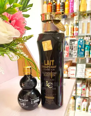 Photo - Lait Snapchat Diamant Noir Lotion and Serum Set