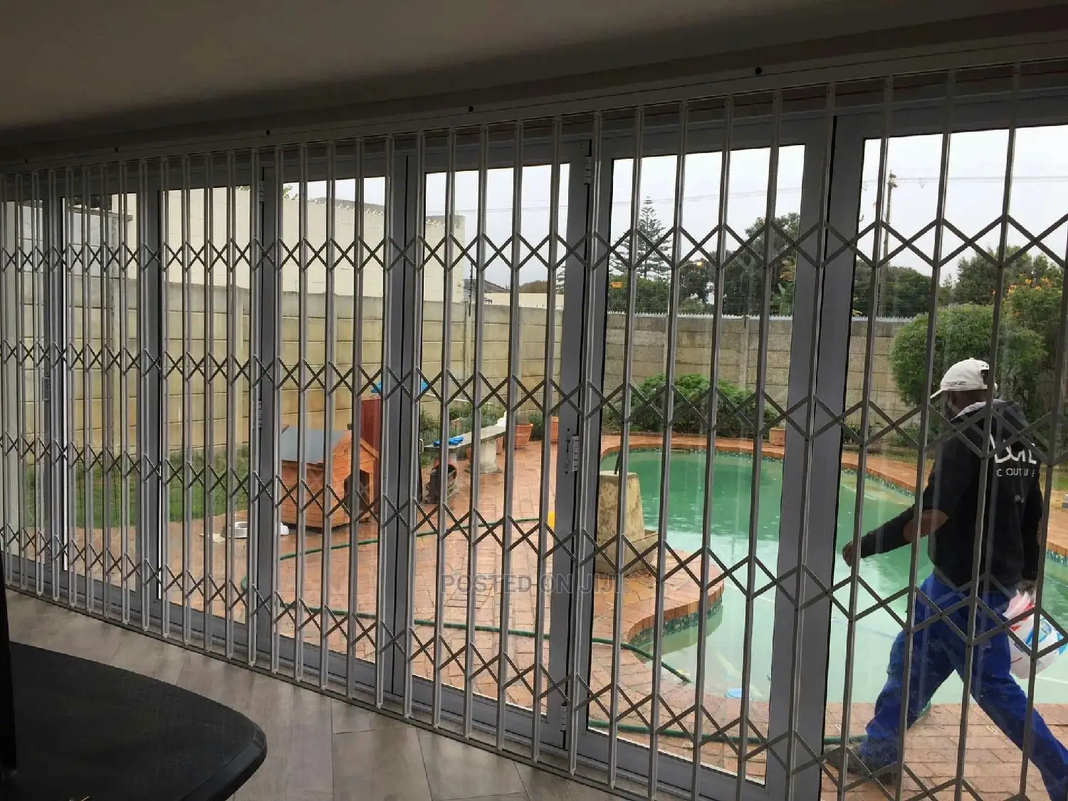 Galvanize Collasable/Folding Burglaprof Windows and Doors