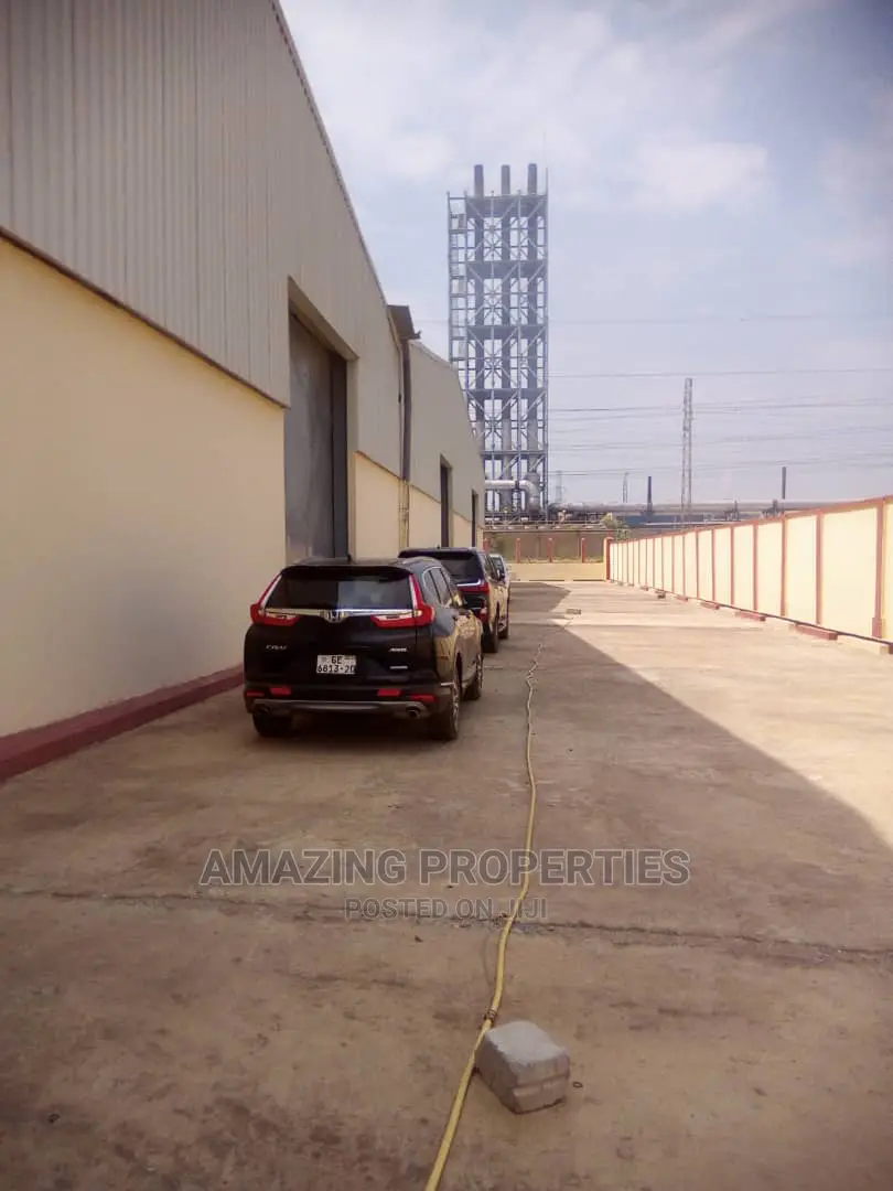 For Sale on 5 Acres 7500 SQM Warehouse Tema Industrialarea
