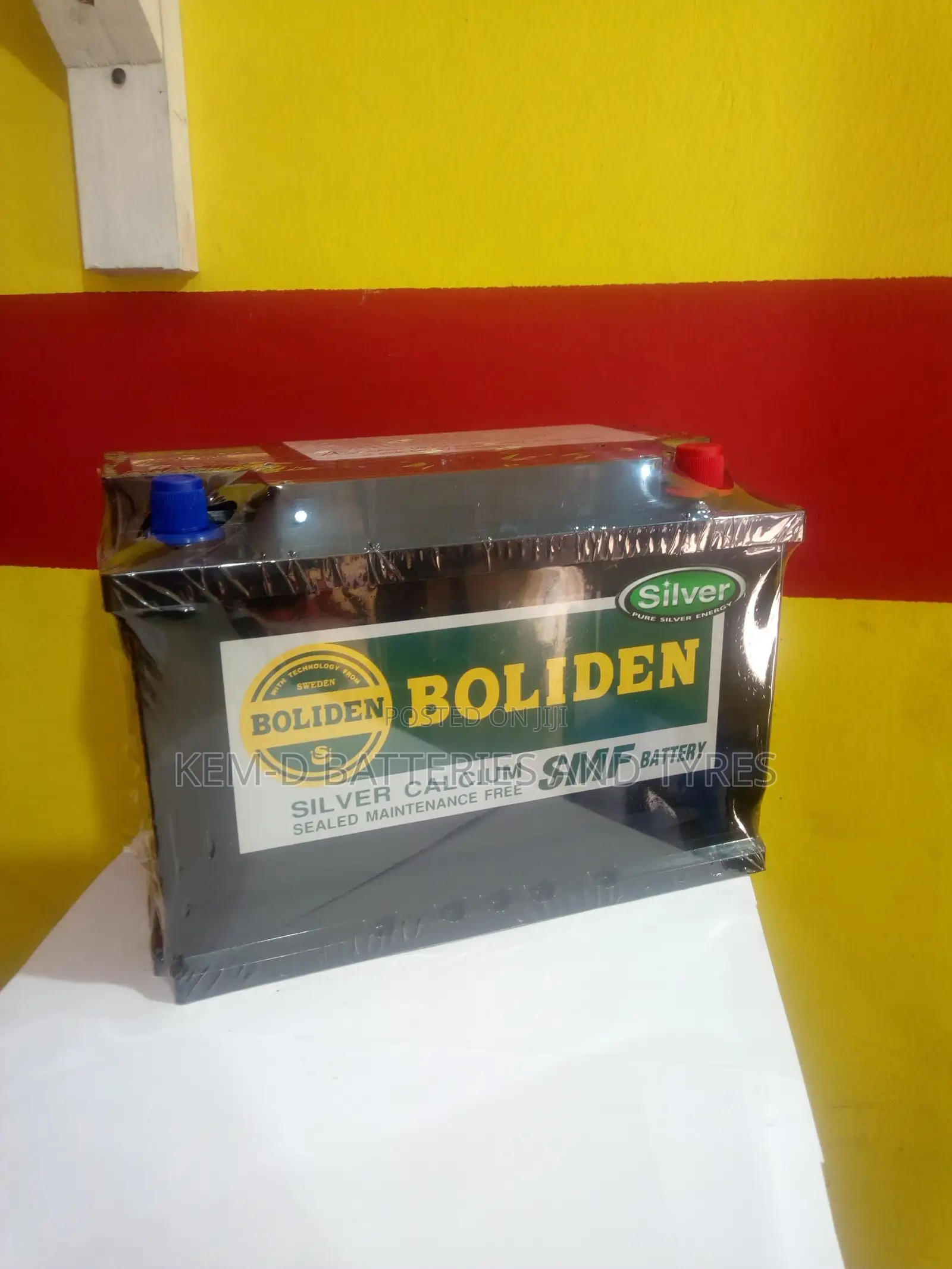 15 Plates Car Battery Boliden Batteries + Free Delivery
