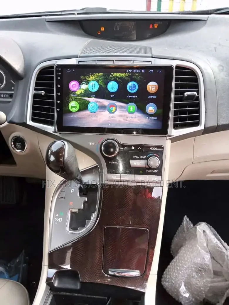 Toyota Venzer Fullscreen Android Car System Available