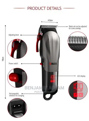 Rechargeable Wmark Coddles Barbering Machine