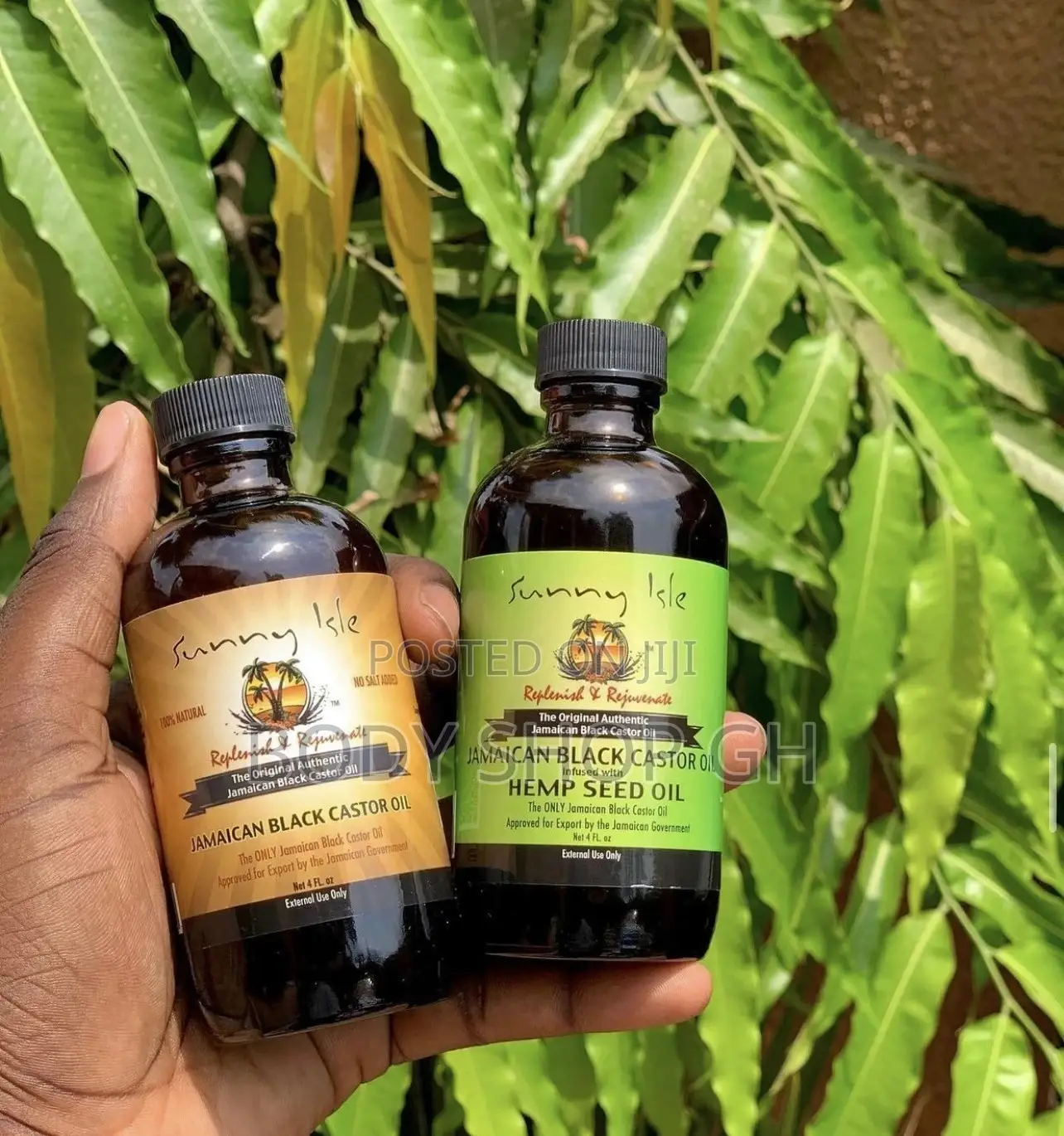 Sunny Issle Jamaican Black Castor Oil - Hair + Beard Growth