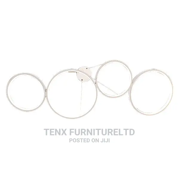 Chandelier Pendant With 4 Ring LED Light