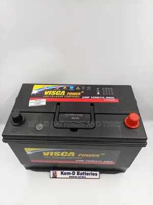 17 Plates Visca Car Battery - 12v90ah 105D31L
