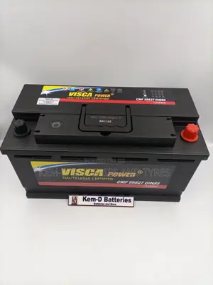 Long Type 17 Plates Visca Battery 12V 88ah 58827 Din88 Benz