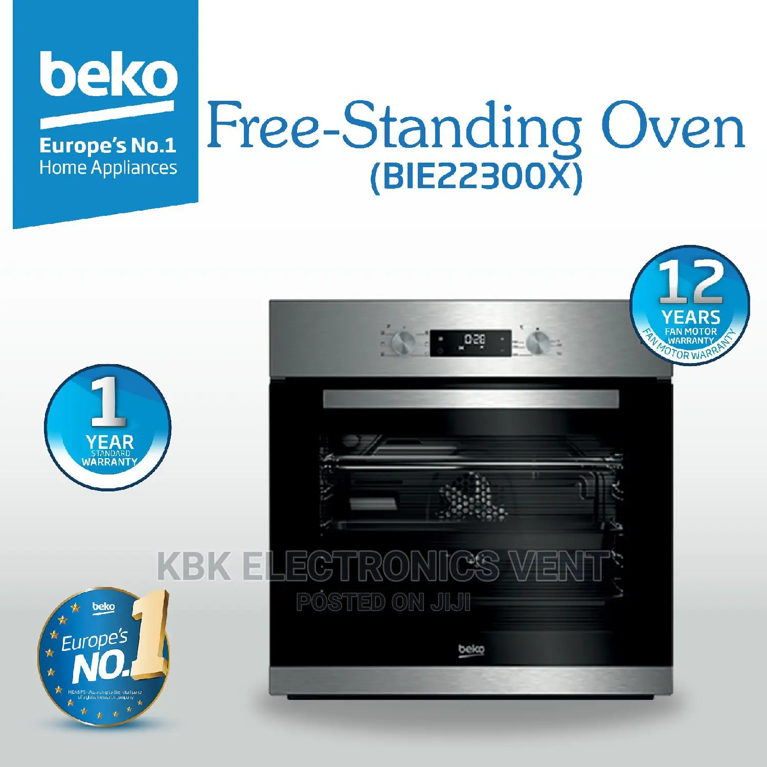 Beko 60CM Built in Oven 60*60