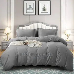 Plain Grey Bedsheet