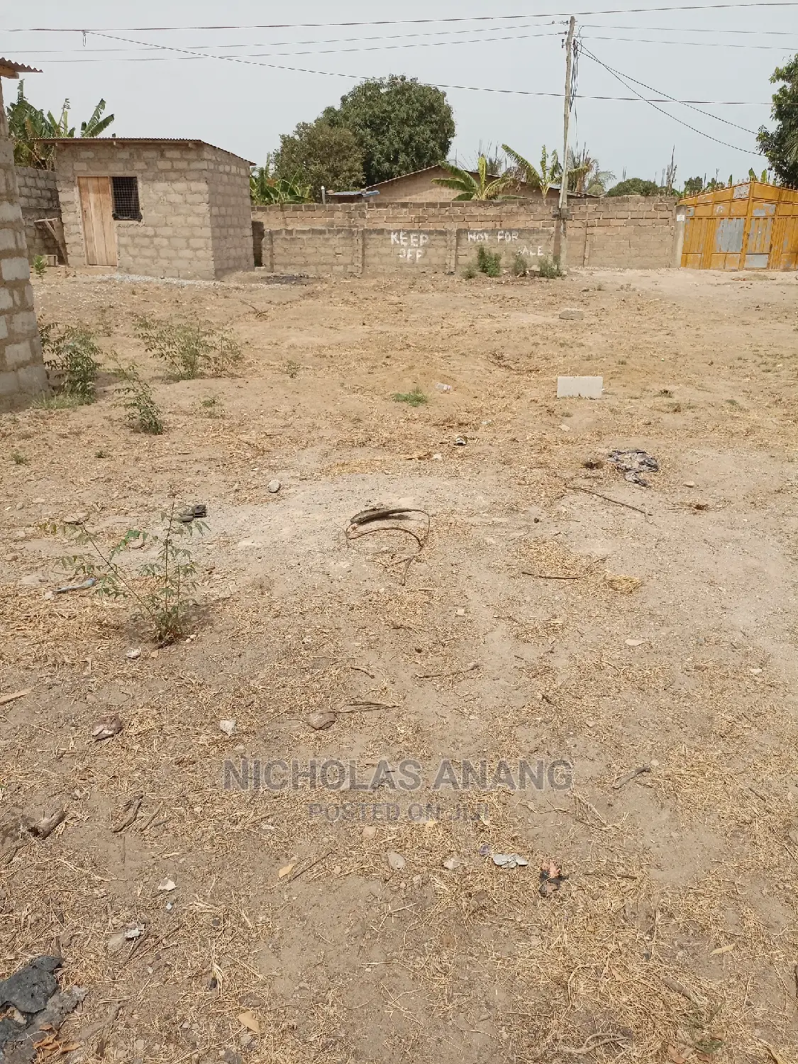 A Genuine Half Plot of Land for Sale at Teshie Penny