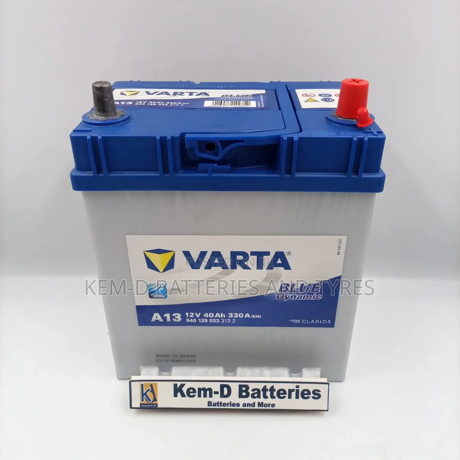 Ns40l Varta Battery 11 Plates 12v40ah