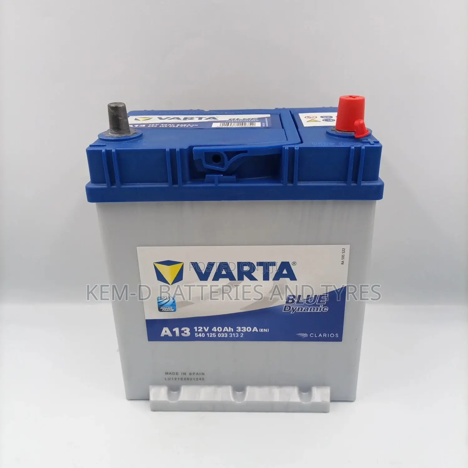 Ns40l Varta Battery 11 Plates 12v40ah