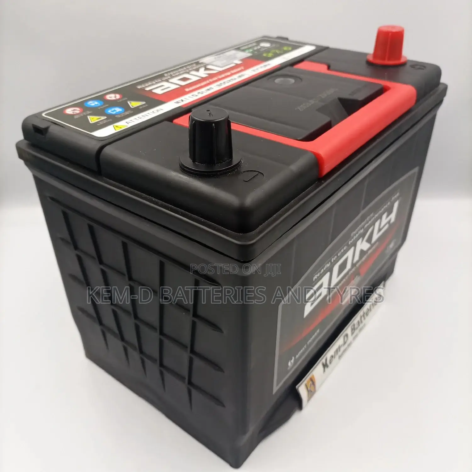 AOKLY BATTERY 15 PLATES 12v72ah - Free Delivery